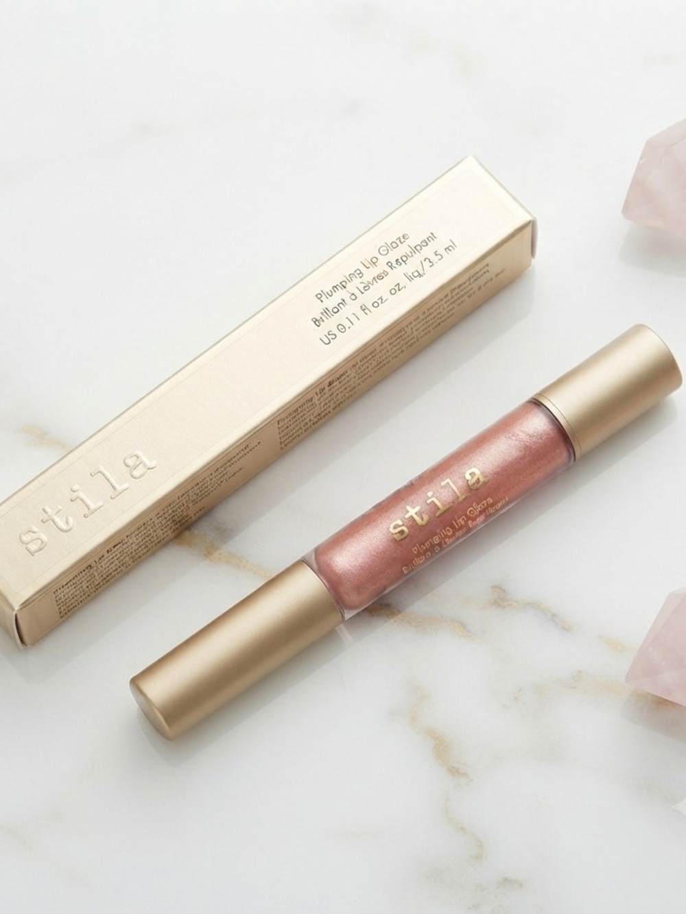 STILA Plumping Lip Glaze Kitten NIB